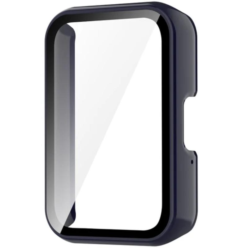 Watch Case for Samsung Galaxy Fit 3 Tempered Glass Screen Smartwatch Protector Hard PC Bumper+Glass for Galaxy Fit3 Accessories