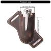 PU-Leder Klappmesser Scheide Gürteltasche Werkzeug Aufbewahrungstasche Outdoor Multitool Halter Hüftgürteltasche Männer Geschenk