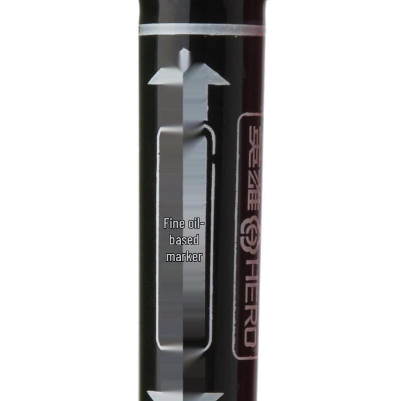 Deli 880 Double-Ended Oil-Based Marker Pen