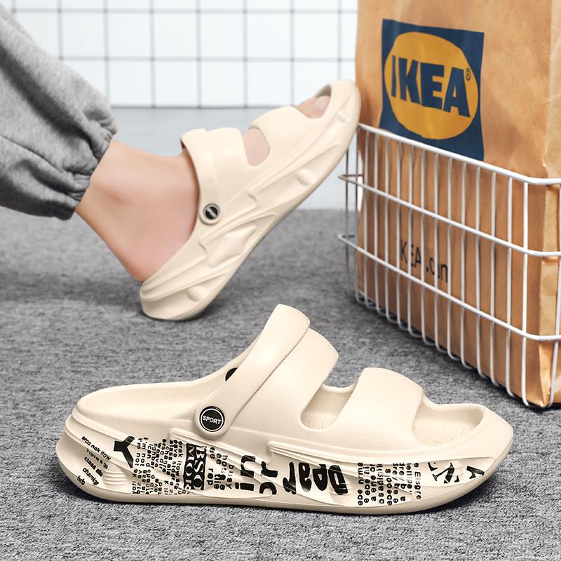 2025 Men's Sandals,Classic Slippers,Thick-Sole Slippers, Comfortable and Lightweight Sandal,Fit for Home and Outdoor