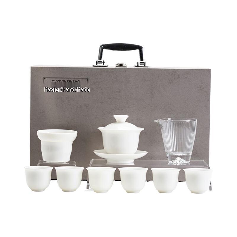 Chinese Mastercrafted Ceramic Tea Set