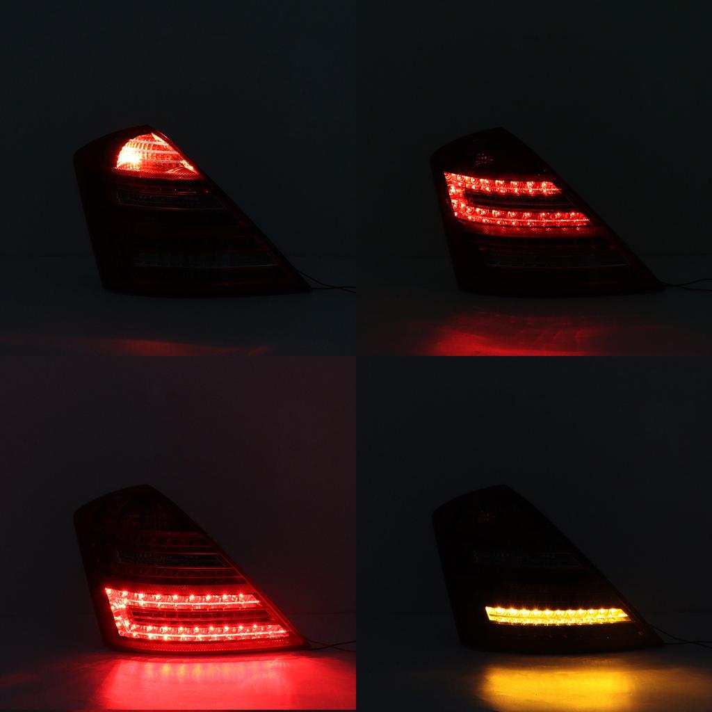 Car LED Tail Light For Mercedes Benz S-Class W221 2010-2013 Left Right LED Rear Brake Light Turn Signal Lamp Taillight Assembly