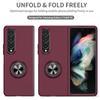 Anti -Drop Fashion Folding Case For Samsung Galaxy Z Fold4 5g Fold 4 Fold3 Fold2 Fold 2 3 Matte Feeling Hard Cover