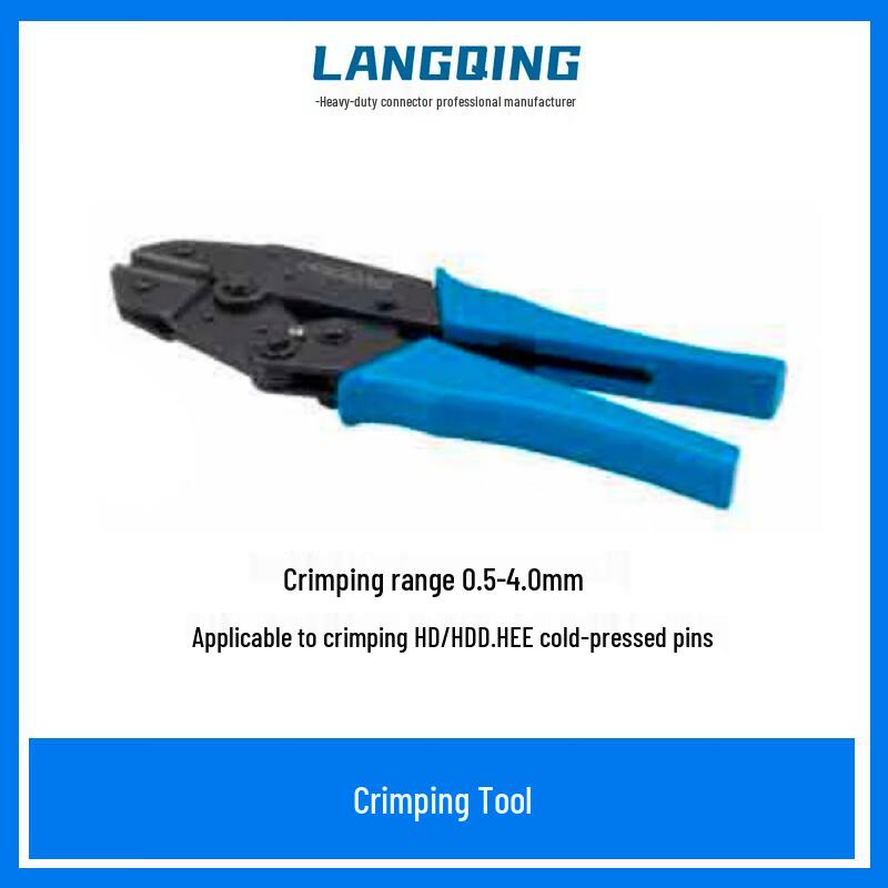 LANGQING Heavy-Duty Connector Crimping Pliers