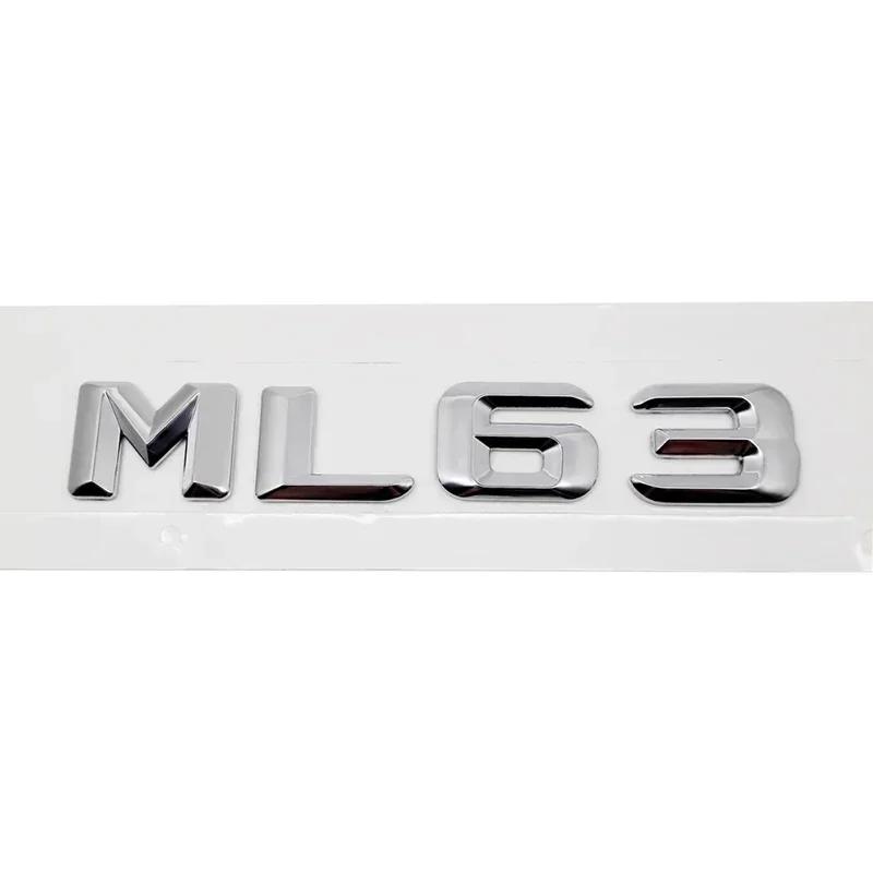 

3D Car Rear Trunk Letters Stickers Decal Accessories for Mercedes Benz Old Style ML55 ML63 ML250 ML300 ML320 ML350 ML400 ML430 Plastic