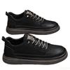 Men's Shoes Autumn New Waterproof Anti Slip Black Board Shoes Men's Casual Simple Comfortable Versatile Work Shoes