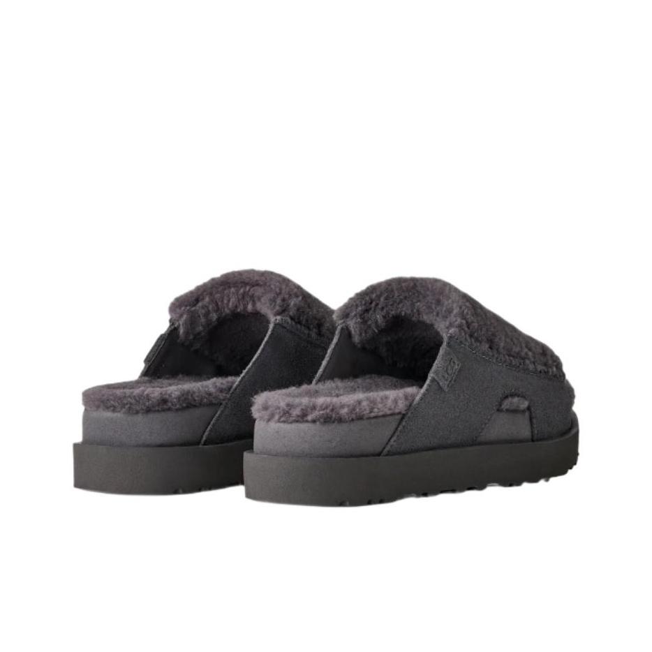 UGG Bayonna Warme und bequeme Pantoletten Damen Schuhe Grau 1174551-OBS