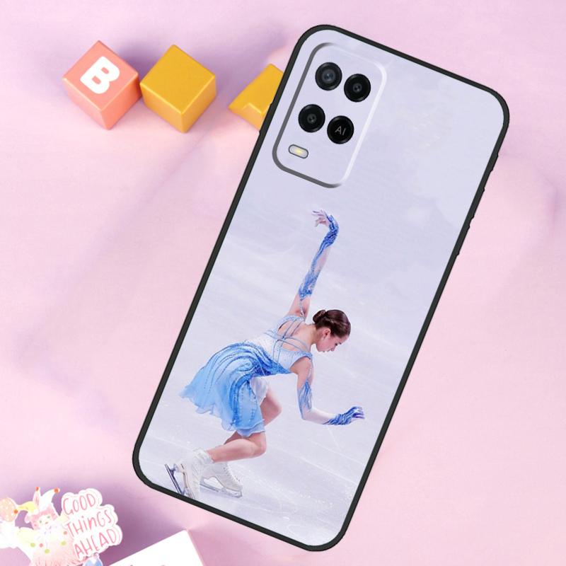 

Figure Skating Dance Case For Oppo A98 A78 A18 A38 A58 A74 A94 A54 A15 A17 A57 A6 A5 Pro A16 A76 A96 A40 A60 A80 OPPO A38 4G