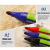 Permanent Markers Oil Based Quick Dry Waterproof Paint Pens For Glass Wood Metal Canvas Ceramic Fabric Rock Painting Tire Stone