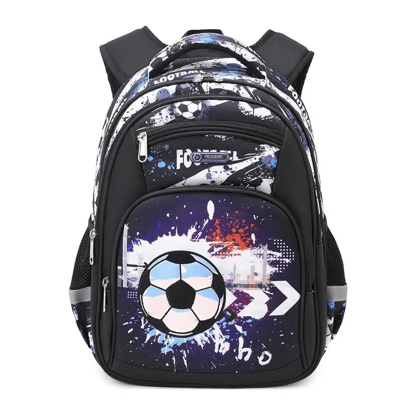 Printing Football Backpack for Children Schoolbag Backpack Travel School Bags for Teenage Boys Mochila Escolar Infantil Menino