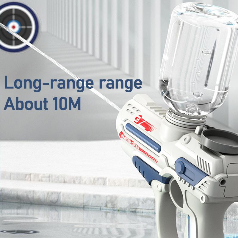Electric Automatic Water Gun Children High-pressure Outdoor Beach Large-capacity Swimming Pool Summer Toy for Children Boy