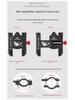 Aluminum Alloy Rotating Bicycle & Scooter Phone Holder - Adjustable Front & Rear Mount