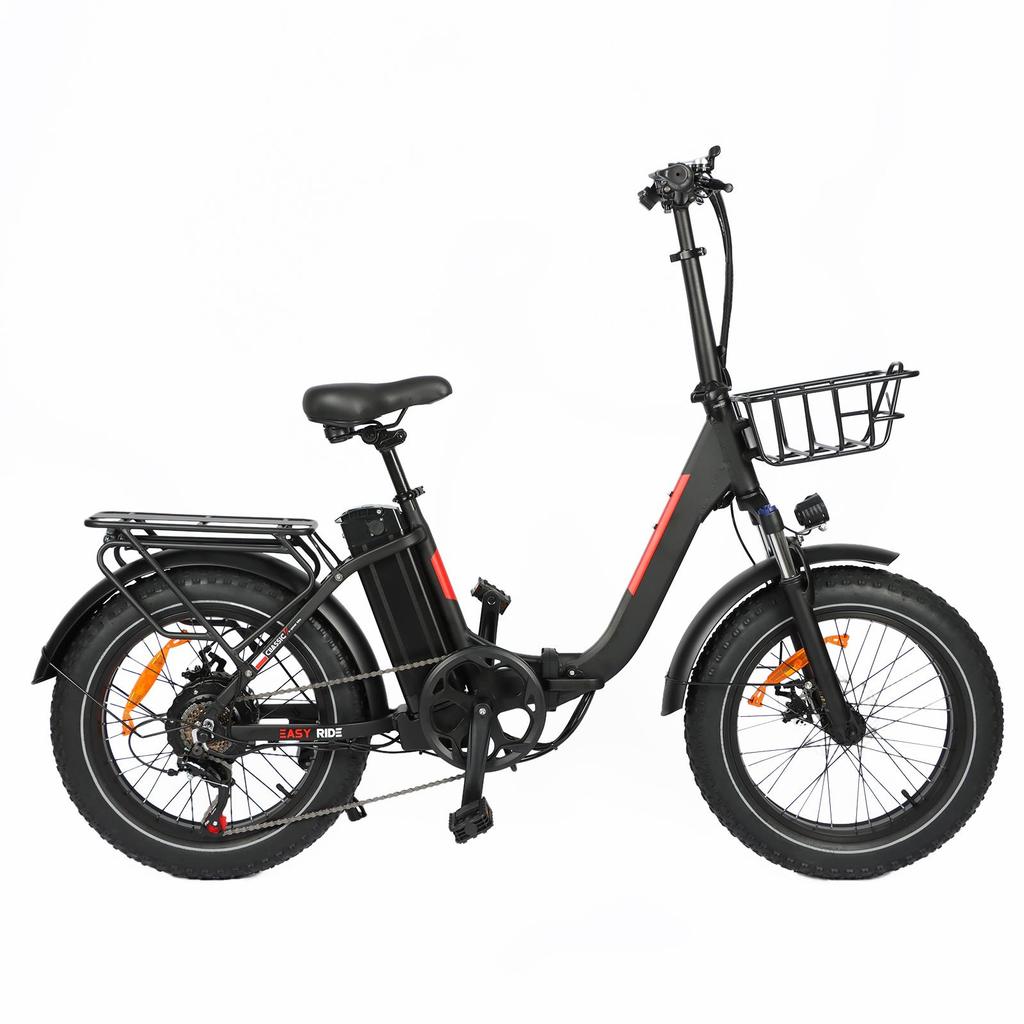 BAOLUJIE DZ-2030 Electric Bike 20*4.0'' Inch Tires 500W Motor 48V16AH Battery Max Speed 40KM/H Mechanical Disc Brakes