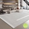 2025 Italian Minimalist Wash-Free Dirt-Resistant Rug: Easy-Care Living Room & Bedroom Floor Mat