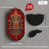 Peacock Wall  Storage Rack Wooden Wall Display Stand Hanging Shelf Wall Decor  Home Decor