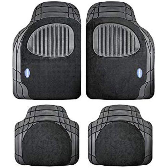 Bilmatter - GOODYEAR - GOD9024 - Sett med 4 - PVC og Teppe - Svart