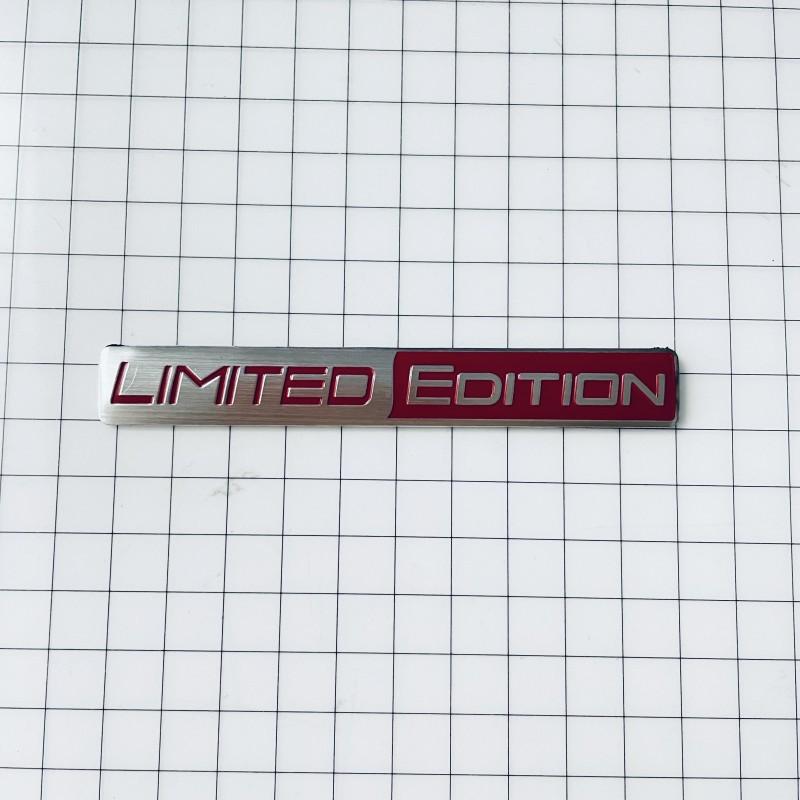 Limited Edition Emblem 3D Metal Badges Decal Motorcycle Sticker Auto Racing Sport Emblem for Rear Trunk Side Fender Car Motor