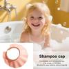 Baby Shower Caps Kids Shampoo Hat Bath Shield Waterproof Ear Eye Protection Visor Wide Brim Adjustable Shampoo Protection Hat