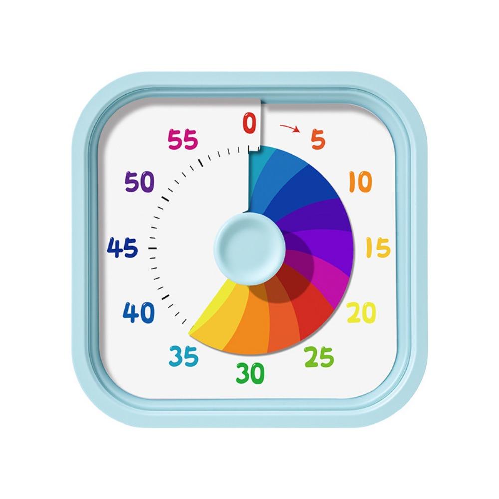 60 Minutes Visual Timer Square Kitchen Cooking Timer Time Management Tool Countdown Timer Indoor