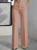 2026 Women's High-Waisted Drapey Straight Suit Trousers