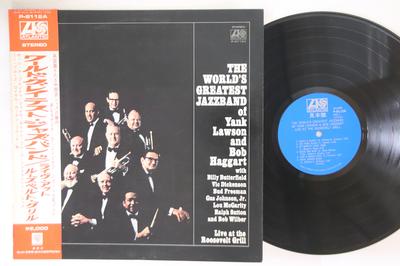 LP Record YANK LAWSON, BOB HAGGART - Live At The Roosevelt Grill P8112APROMO ATLANTIC Japan Obi Jazz Used