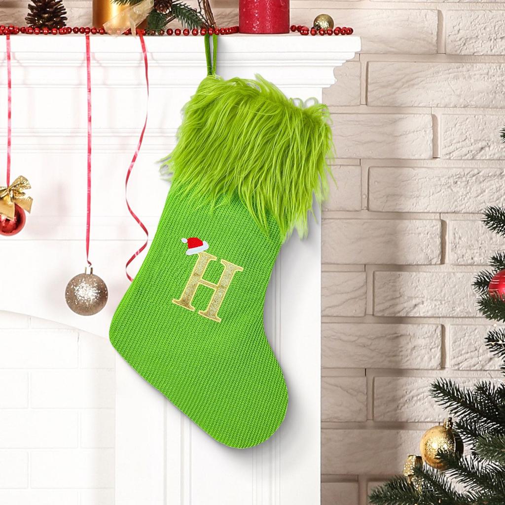 Christmas Stockings 3D Socks Gift Bags Xmas Tree Decorations