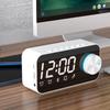Multifunctional Bluetooth Alarm Clock Speaker with Mirror Display
