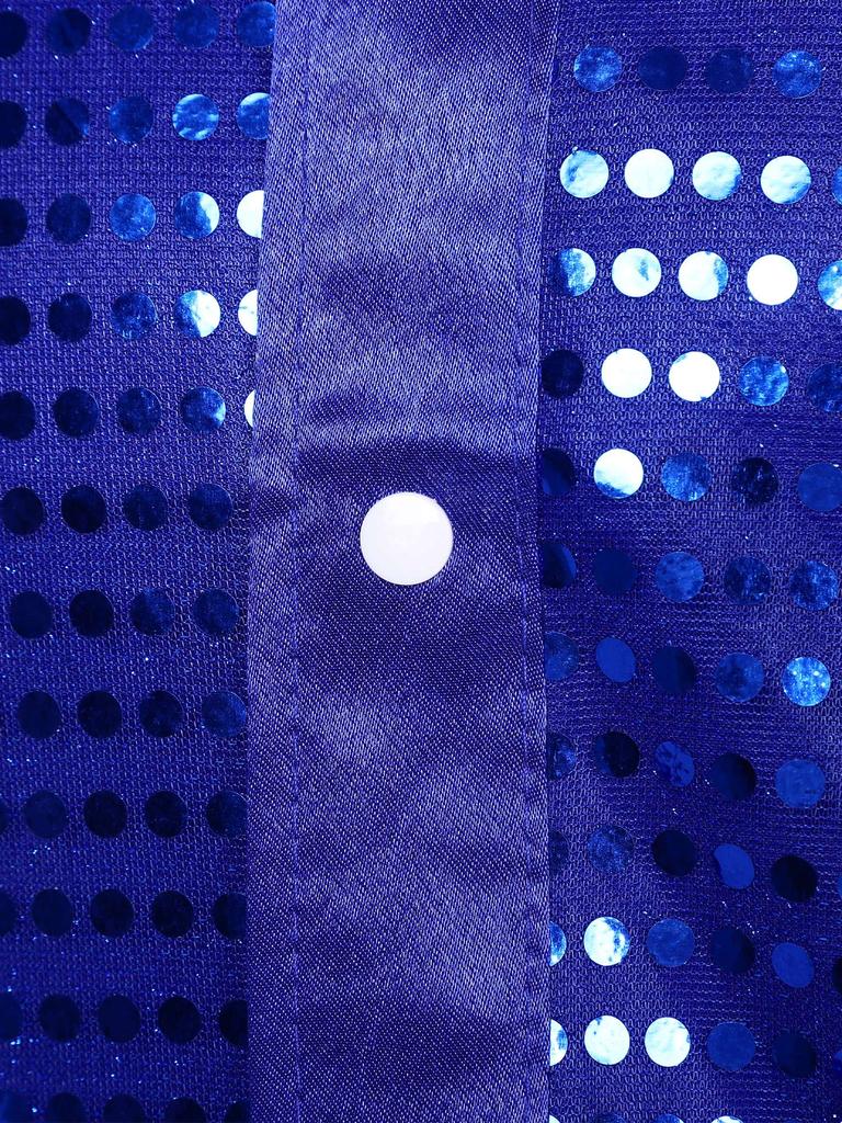 Mens Shiny Sequin Dance Shirt Latin Jazz Performance Wear Turn Down Collar Long Sleeve Patchwork Top