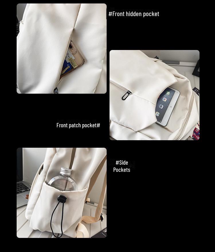 Pánský lehký módní batoh s velkou kapacitou pro vysokoškolské a středoškolské studenty