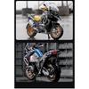 1/12 BMW R1250GS Alloy Racing Motorcycle Model Diecast Metal Toy Street Sports Motorcycle Model Simulation Collection Kids Gifts