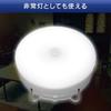 Iris Ohyama LED Sensor Light with Motion Battery-Operated Sensor, Multi-Type, BSL40MN-WV2
