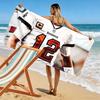 Tom Brady Print Beach Towel, Large Soft Quick Dry Towel for Beach Camping Swimming