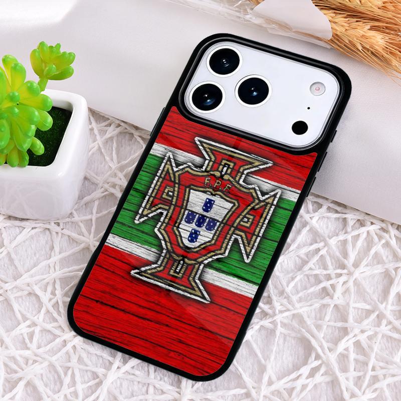 Portugal National Flag Shockproof Phone Case for iPhone 17 Air 16e 15 11 12 14 13 Pro Max Cover Coque