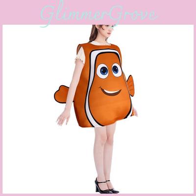 Finding Nemo Clownfish Costume For Youth With High-quality Polyester For Stage Performance