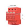 DC 1000V Surge Protective Device 3P 40KA Surge Arrester Photovoltaic PV Thunder Proof Protector