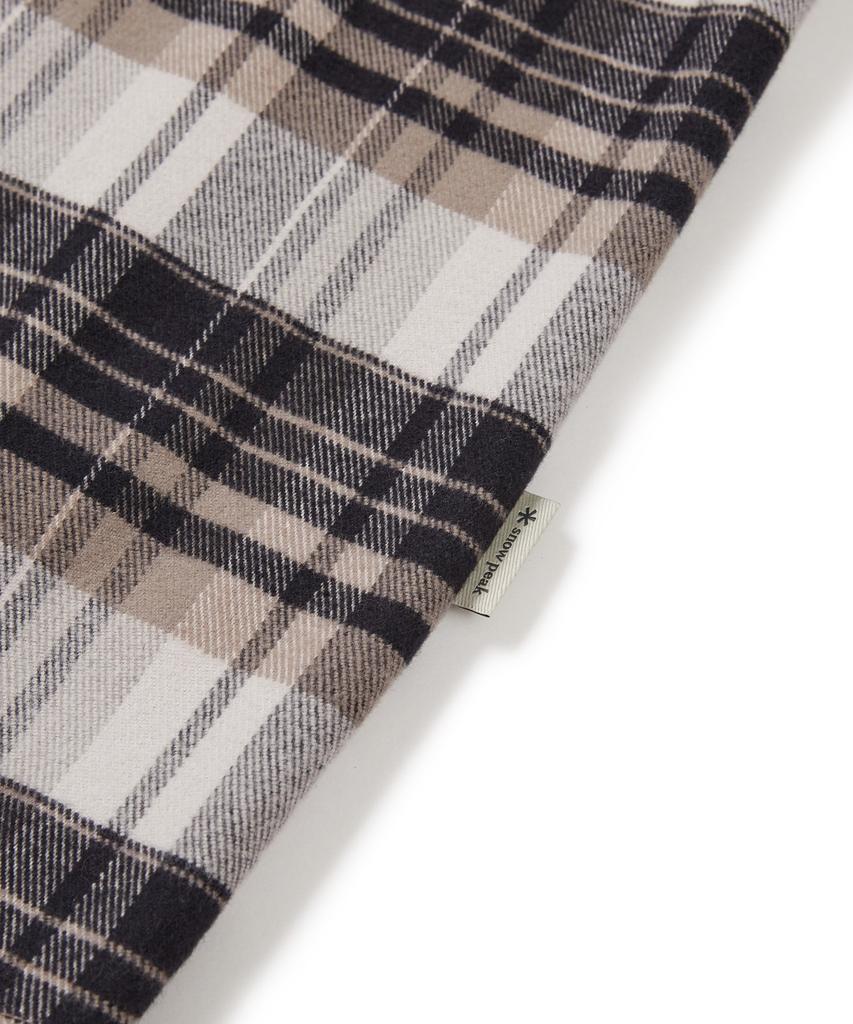 SNOWPEAK APPAREL Recycled Women'S Check Shirt (S24Fwfsh03) Cocoa