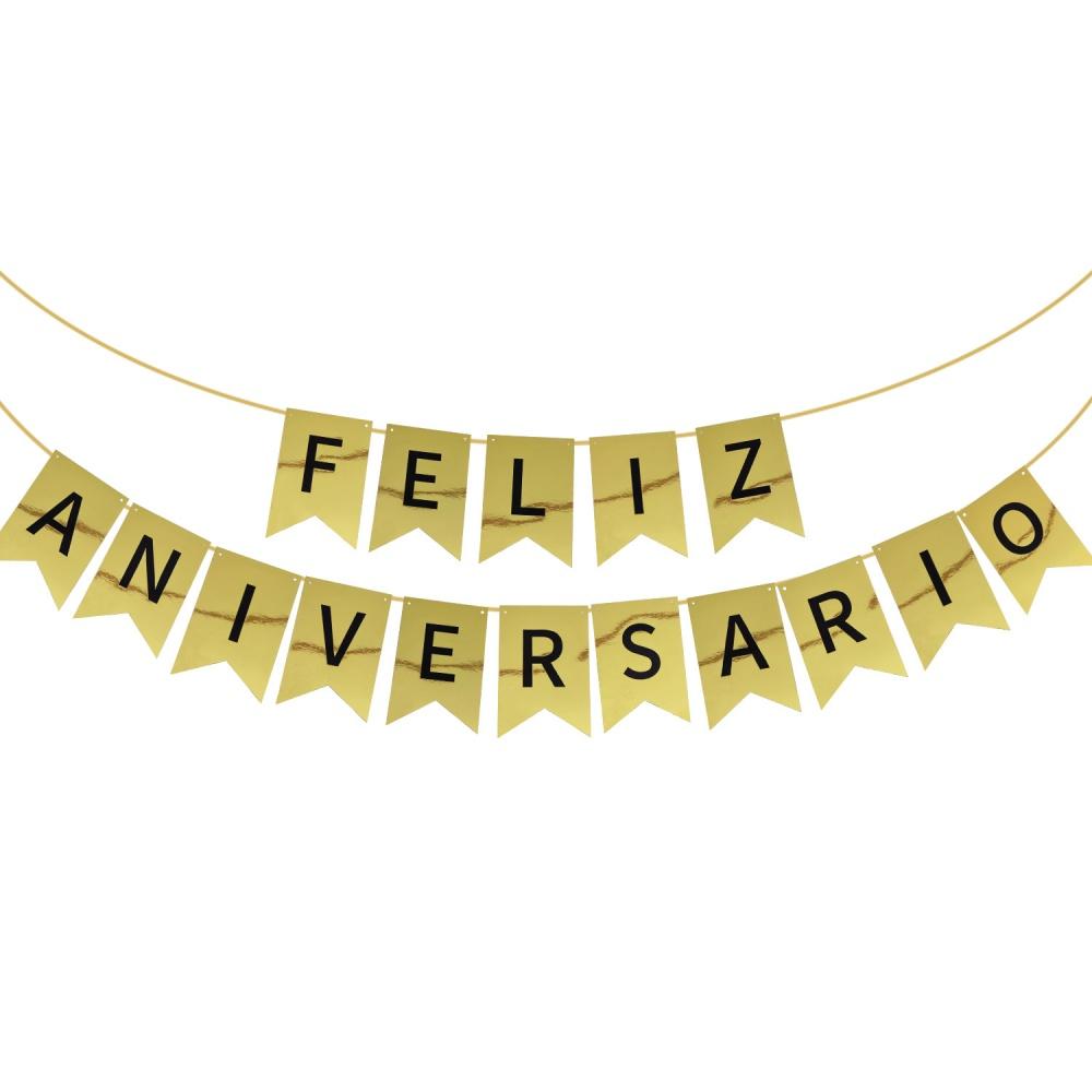 

1PC/5PCS/10PCS Spanish Happy Birthday Banner Birthday Party Decorations Photo Booth Happy Birthday Bunting Garland Flags 1PC