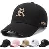 Polyester Baseball Cap With Extended Brim Sun Protection For Men Women In Spring Autumn