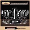UO-SO European Handmade Wine Glass & Decanter Set