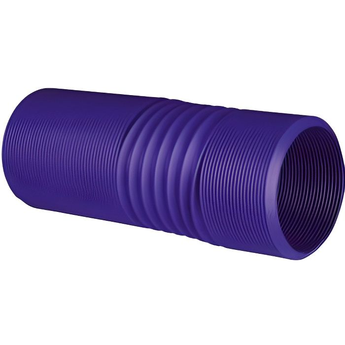 Tunnel de jeu - Trixie - Extensible - Plastique résistant à l'eau - Pour rongeurs - Mauve