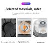 Amber White LED Strobe Warning Light Magnetic Base 1PC High Bright Waterproof for Truck Roadside Emergency
