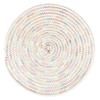 Abay Woven Rainbow Placemats & Coasters Set (4-Pack)