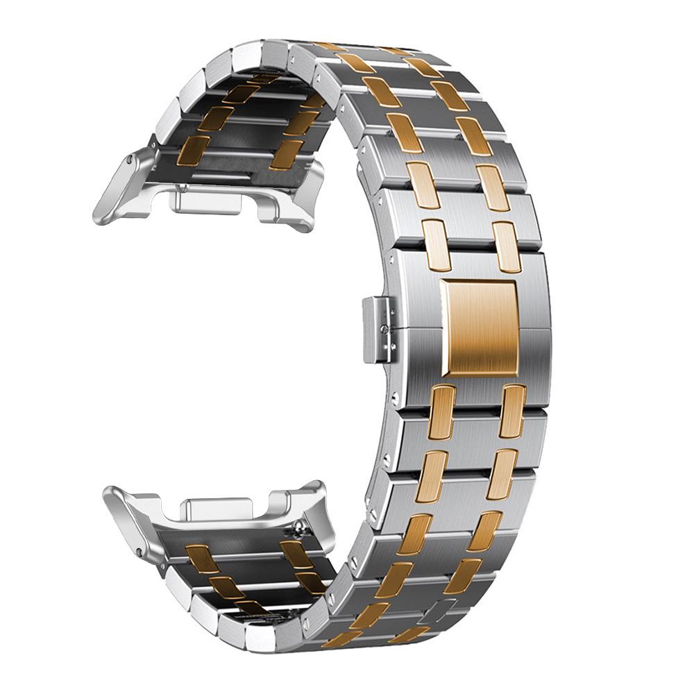 Luxus Metallarmband für Samsung Galaxy Watch 8 Classic 8 44mm Edelstahl Lückenloses Armband für Watch 8 40mm Herren Armband Uhrenarmband