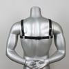 Sexy Punk Chest Harness Belt, Sex Restrain Chest Bandage Adjustable Chest Belt with Buckle Rings for Nightclub Cosplay