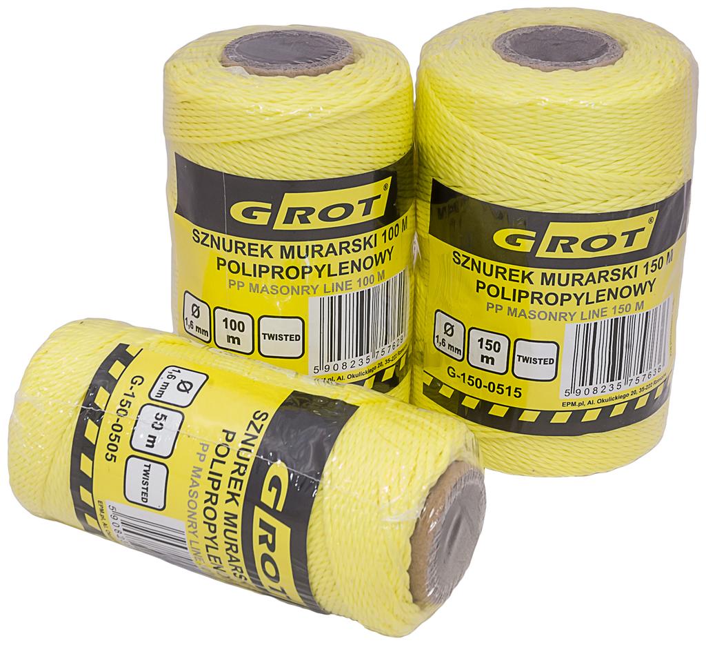 Polypropylene Masonry String 1.6Mm 150M - G-150-0515