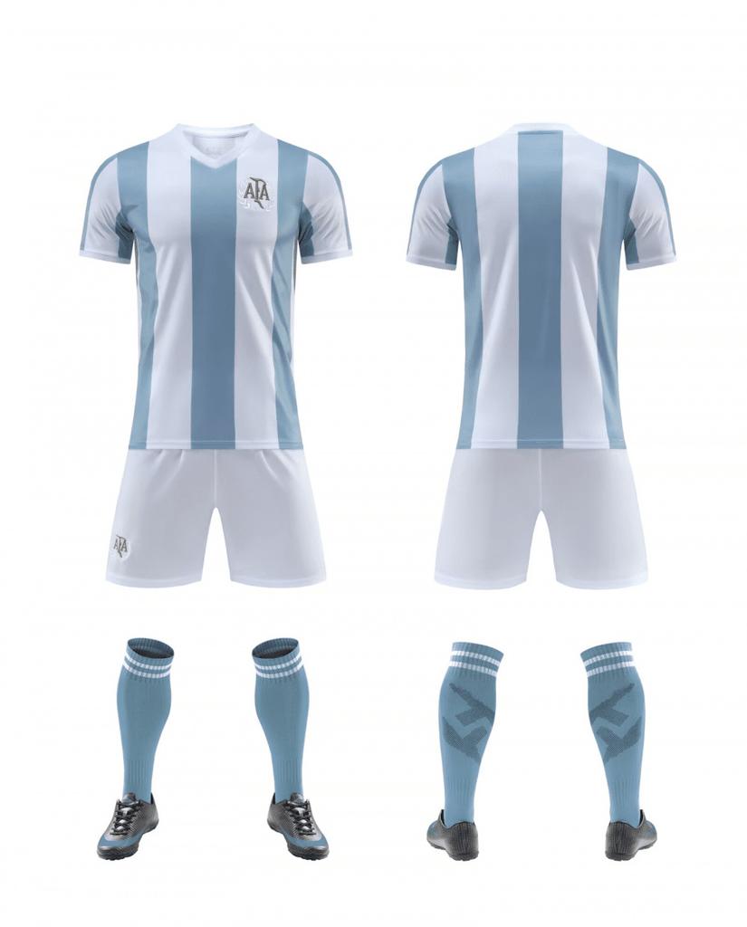 Argentina National Team Football Uniforms, World Cup Jerseys, Home Fans, Football Uniforms, Blank Sublimation