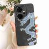 Case For Itel P55 Plus Casing Lovely Cat Dragon Flip Phone Cover For Itel P 55 P55Plus P55+ P663LN P663L Coque Capa