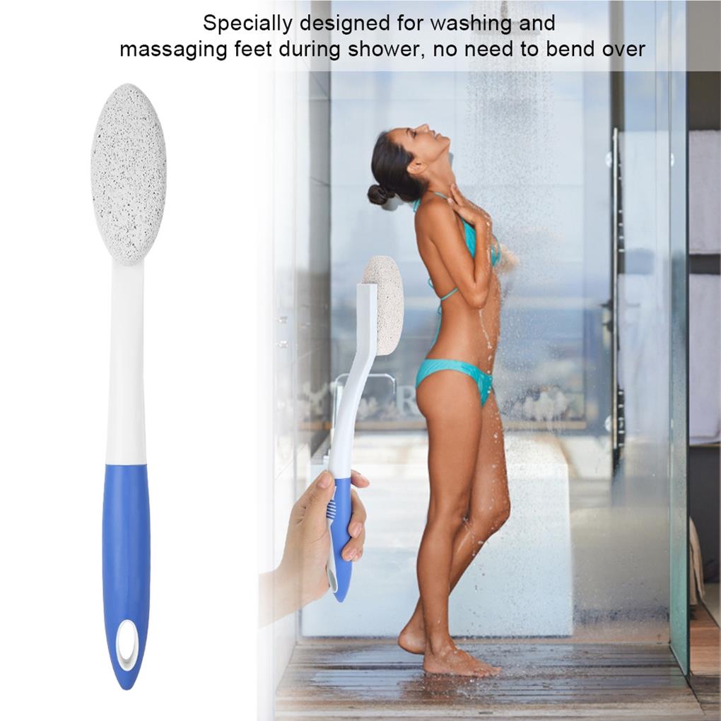 Pumice Brush Dead Skin Remover Smooth Non-slippery Health Accessories Callus Removal Convenience Exfoliating Scrub Massage Tool