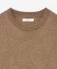 VTWO Cool Washable Round Neck Half Knit (Brown)