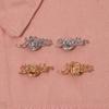 Elegant Alphabet Brooch Fashionable Minimalist Metal Pin Ideal For Scarf Accessories